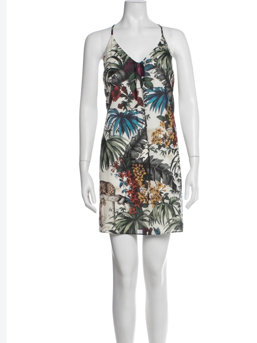 Alice + Olivia Boho Jungle
Silk Mini Dress Saks Fifth Avenue new with tag